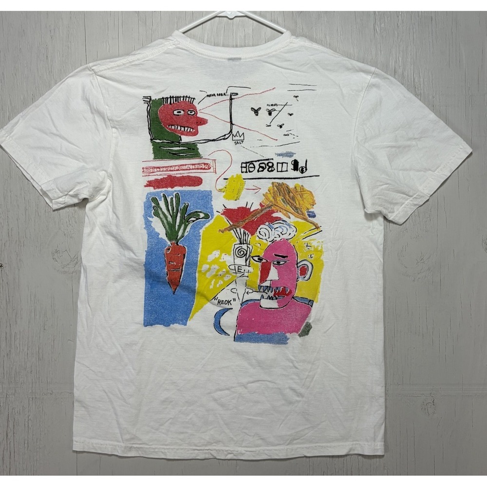 Artestar Jean-Michel Basquiat Reok, 1985-86 T-Shirt Sz M Abstract Graffiti Art